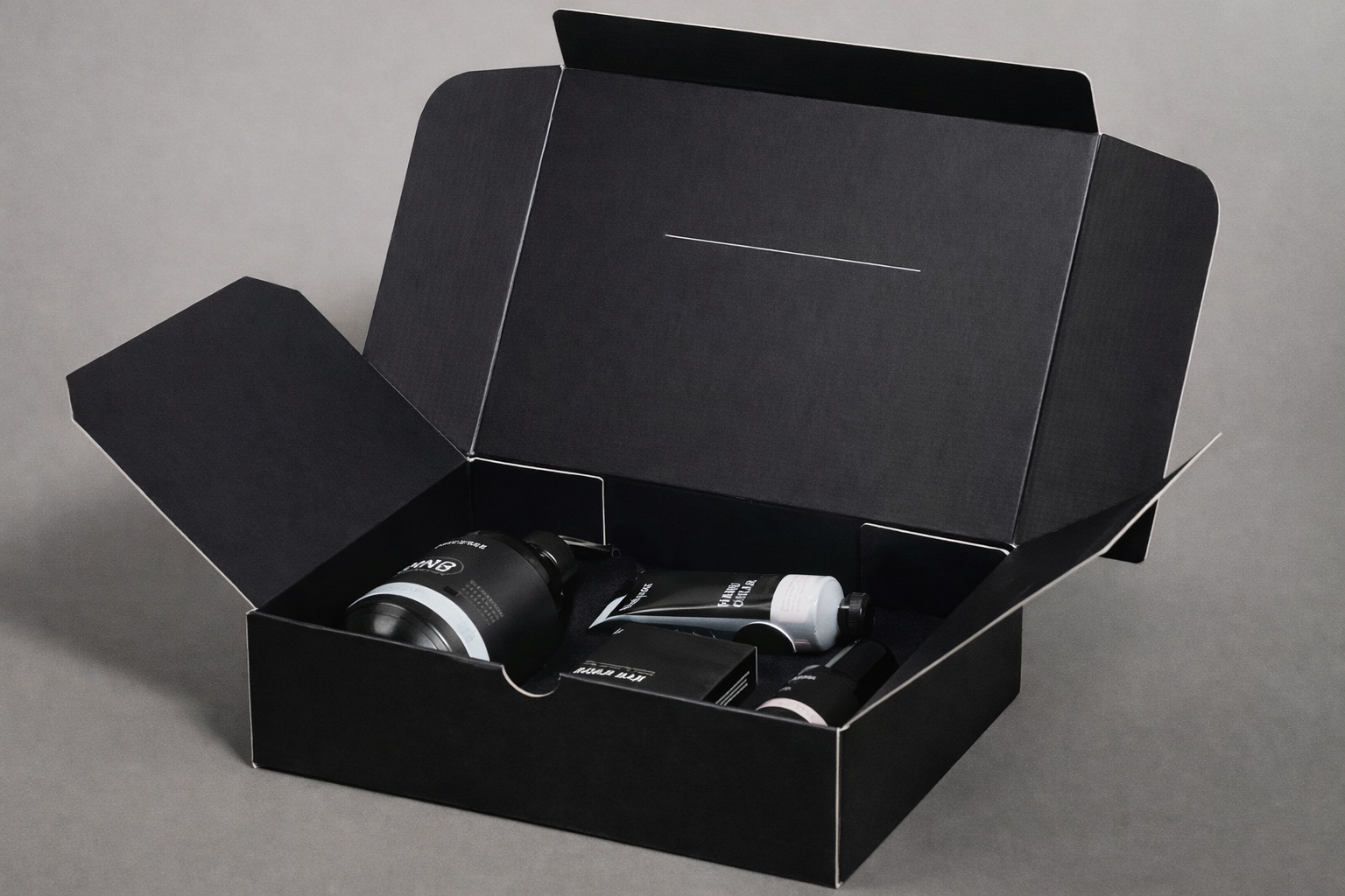 Black Mailer Boxes